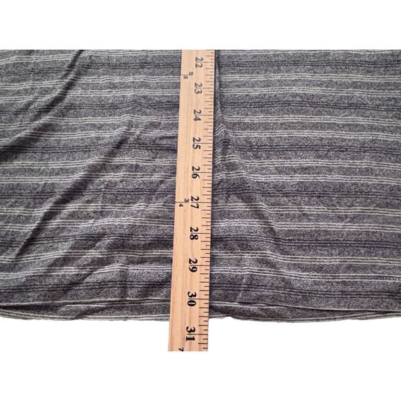 Nike Golf Tiger Woods Double Mercerized Polo Shirt Men Size Large Gray Striped - Picture 8 of 8